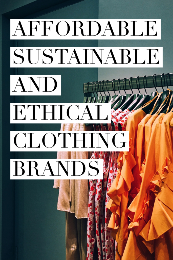 Sustainable fashion brands