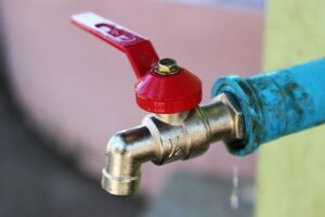 Plastic Water Shut off valve under sink