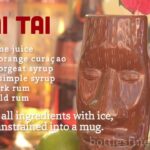 Mai Tai Ingredients 1/2 OZ Orgeat Syrup